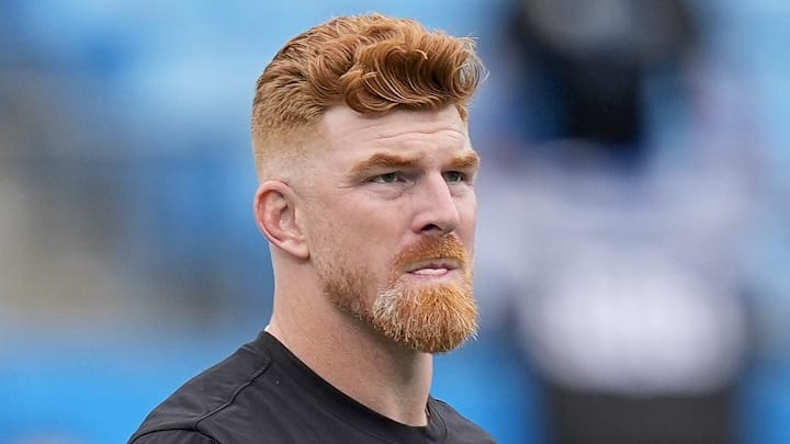 Former Carolina Panthers quarterback Andy Dalton 