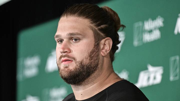 New York Jets offensive lineman Joe Tippmann