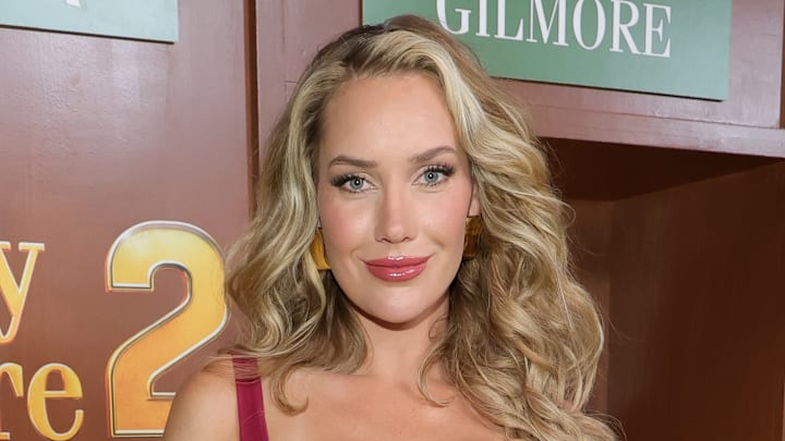 Paige Spiranac attends the ‘Happy Gilmore 2’ World Premiere in New York City.