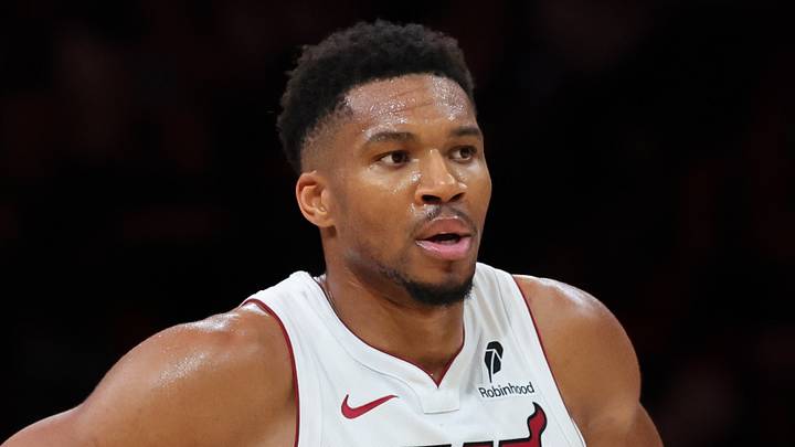 Miami Heat forward Giannis Antetokounmpo (7). Miami Heat forward Giannis Antetokounmpo (7).