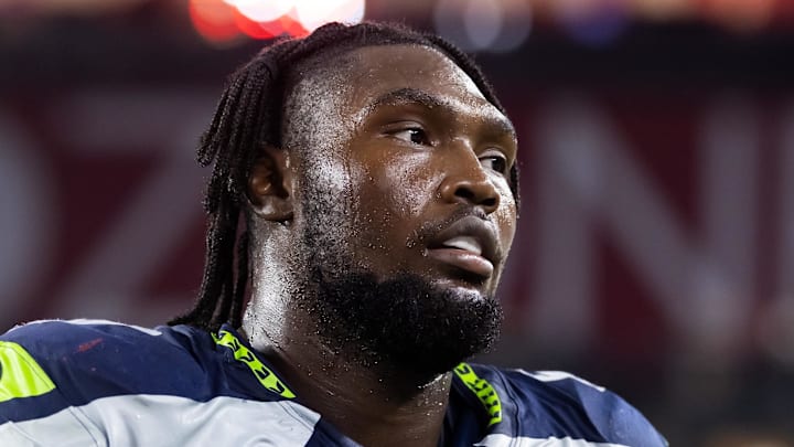 Seattle Seahawks offensive tackle Charles Cross