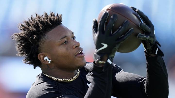 Carolina Panthers wide receiver Jimmy Horn Jr. 