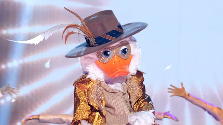 THE MASKED SINGER: Lucky Duck in the THE MASKED SINGER episode “The Semi-Finals: Head-To-Head Battles” airing Wednesday, April 30 (8:00-9:02 PM ET/PT) on FOX. 