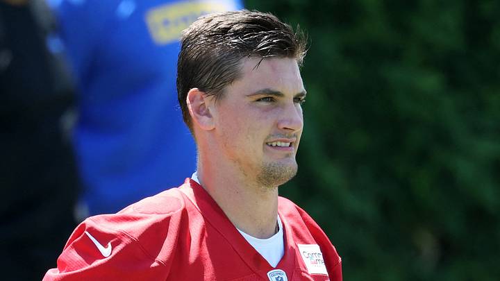 Los Angeles Rams quarterback Ty Simpson.