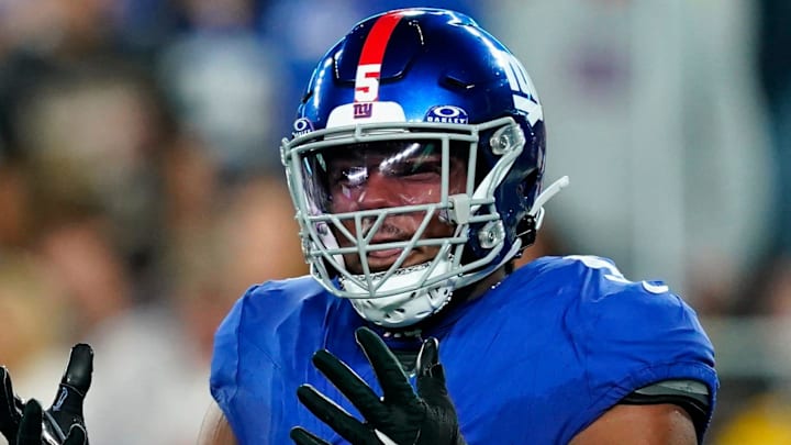 New York Giants linebacker Kayvon Thibodeaux 