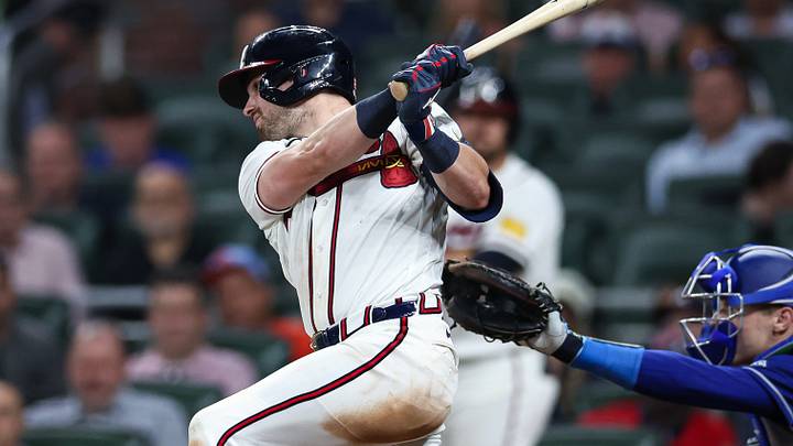 Thomas was expected to play for the Braves on Thursday Thomas was expected to play for the Braves on Thursday