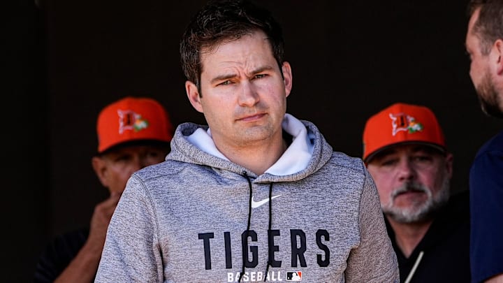 Detroit Tigers president of baseball operations Scott Harris Detroit Tigers president of baseball operations Scott Harris