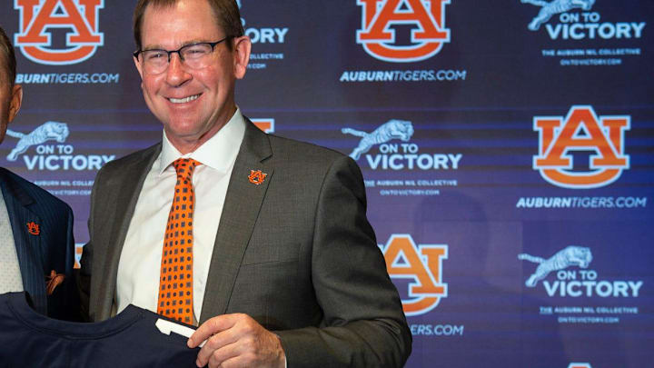 Auburn University AD John Cohen made the call to retire Cam Newton's Tigers jersey number this season