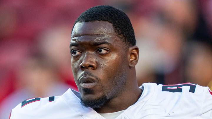 Atlanta Falcons defensive end Zach Harrison Atlanta Falcons defensive end Zach Harrison