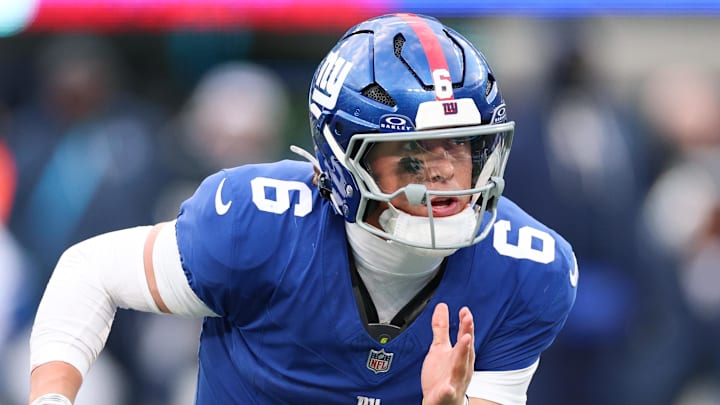 New York Giants quarterback Jaxson Dart will have some taller targets in the passing game to throw to.