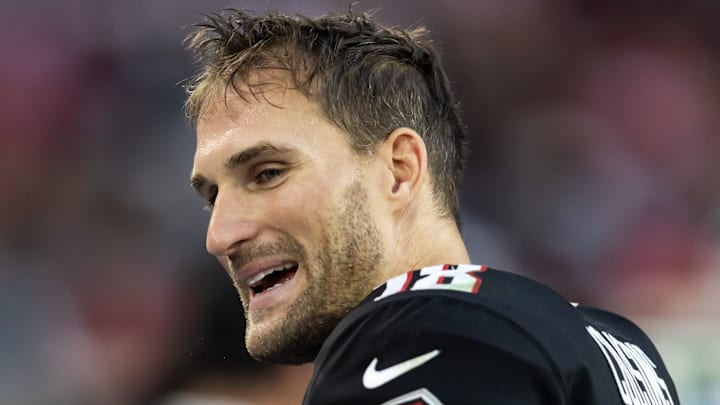 Former Washington Commanders quarterback Kirk Cousins 