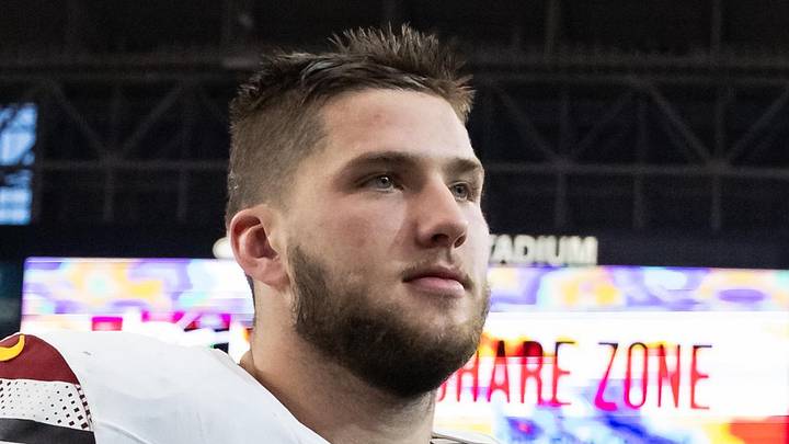 Washington Commanders tight end Ben Sinnott 