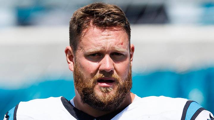 Former Carolina Panthers offensive lineman Brady Christensen 