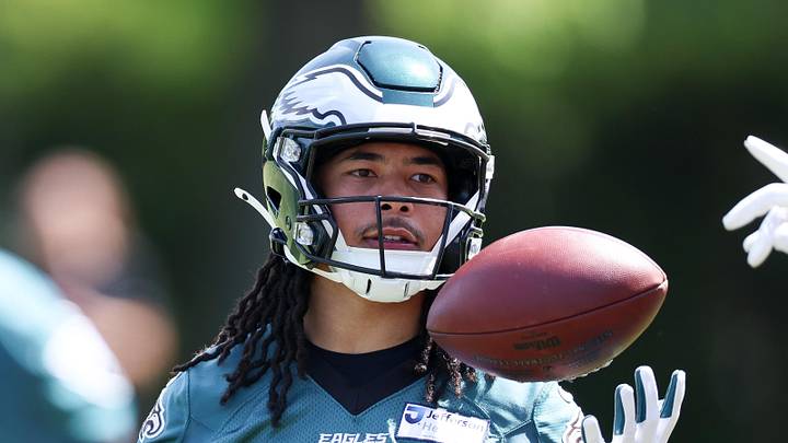 Philadelphia Eagles wide receiver Makai Lemon Philadelphia Eagles wide receiver Makai Lemon