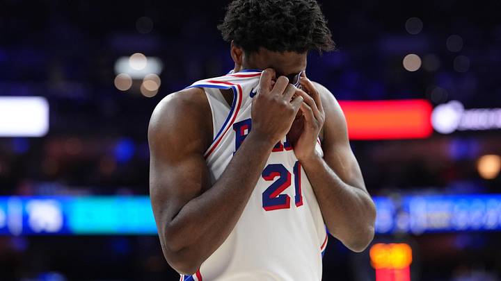 Joel Embiid has been floated as a trade option for the Warriors Joel Embiid has been floated as a trade option for the Warriors