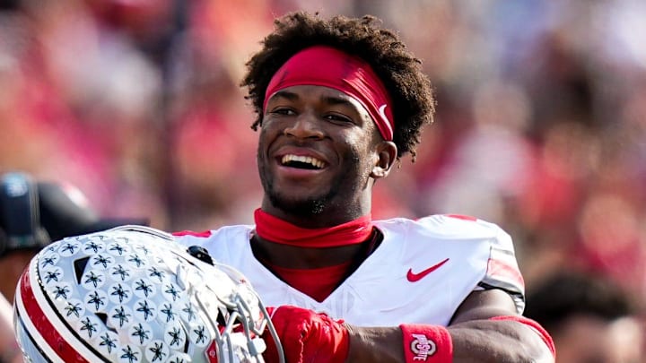 Ohio State Buckeyes defensive back Caleb Downs