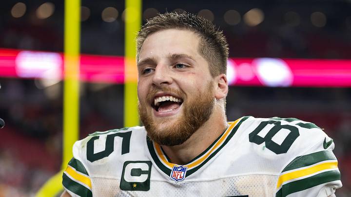Green Bay Packers tight end Tucker Kraft