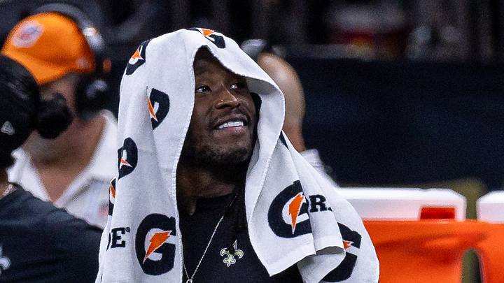 New Orleans Saints running back Alvin Kamara New Orleans Saints running back Alvin Kamara