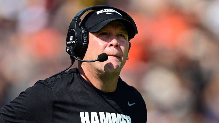 Purdue Boilermakers head coach Barry Odom looks on against the Illinois Fighting Illini. Purdue Boilermakers head coach Barry Odom looks on against the Illinois Fighting Illini.
