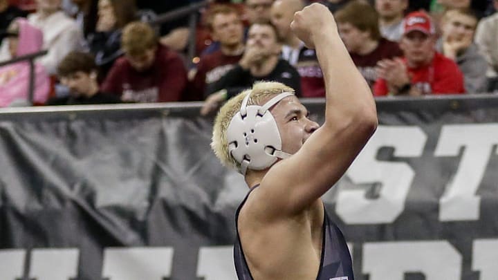 Kenosha Indian Trail High School's Sullivan Ramos (165) was one of four Wisconsin wrestlers to win gold medals at USA Wrestling's Northern Plains regional in Rochester, Minnesota.
