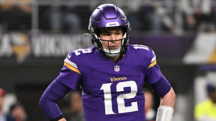Minnesota Vikings quarterback Nick Mullens