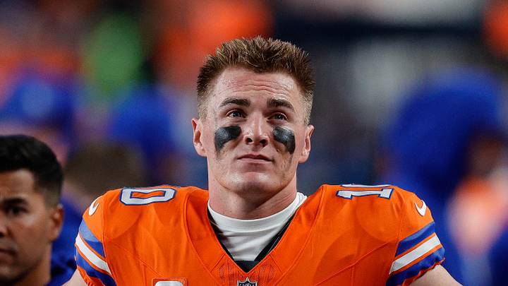 Denver Broncos quarterback Bo Nix 