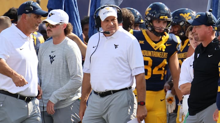 West Virginia University head coach Rich Rodriguez