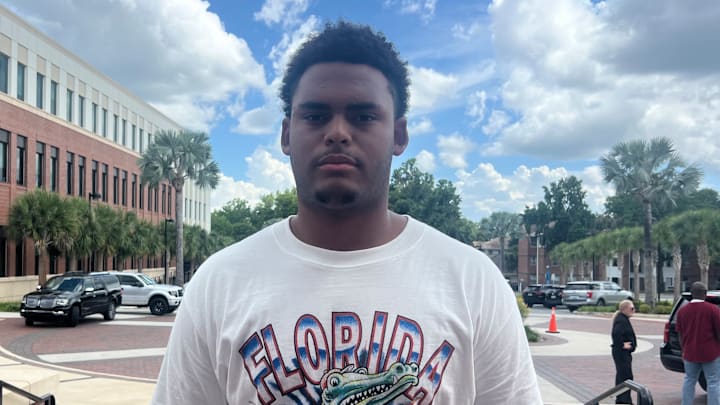 Douglasville (Ga.) South Paulding four-star tackle Tyler Chukuyem Douglasville (Ga.) South Paulding four-star tackle Tyler Chukuyem