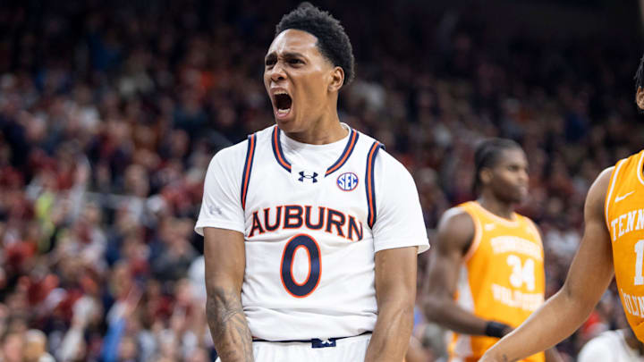 Auburn Tigers freshman guard Tahaad Pettiford is the team's third-leading scorer at 11.7 points per game. Auburn Tigers freshman guard Tahaad Pettiford is the team's third-leading scorer at 11.7 points per game.