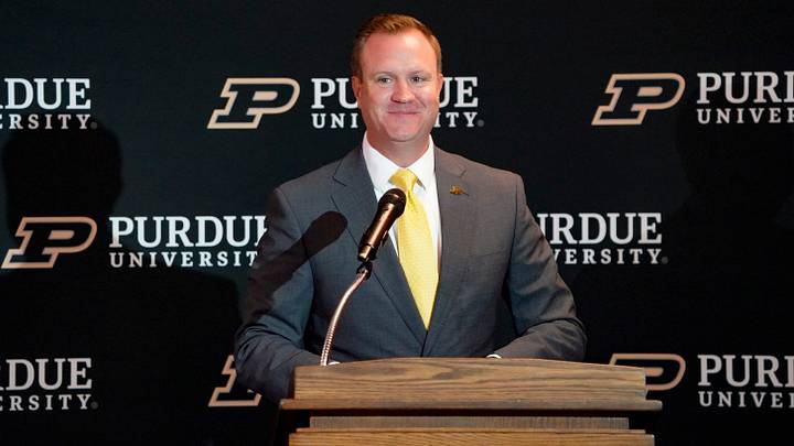 Tommy McClelland is announced as the new Purdue athletic director. Tommy McClelland is announced as the new Purdue athletic director.
