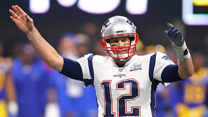 Quarterback Tom Brady holds many "fantasy football" records in Super Bowl history. Quarterback Tom Brady holds many "fantasy football" records in Super Bowl history.