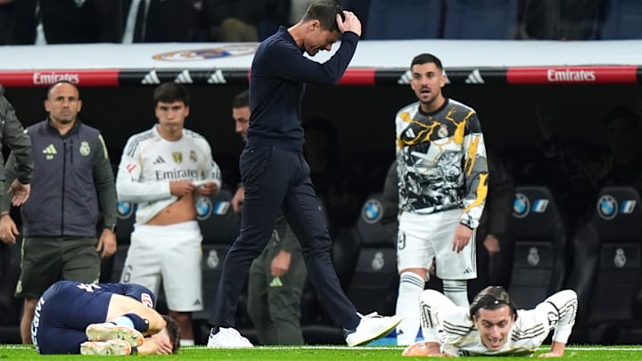 Xabi Alonso vive un mal momento como entrenador del Real Madrid Xabi Alonso vive un mal momento como entrenador del Real Madrid