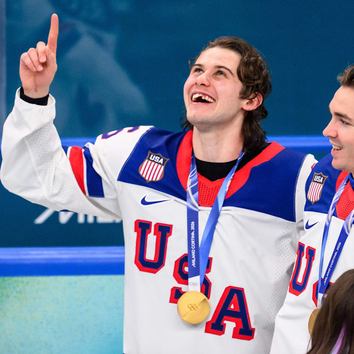 Jack Hughes' Mom Ellen Steals Show With Emotional Reaction to USA Olympic Golden Goal