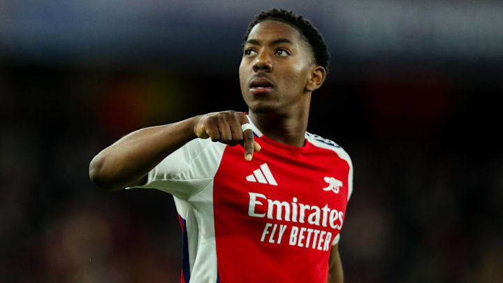 Myles Lewis-Skelly was booked before he made his Premier League debut.