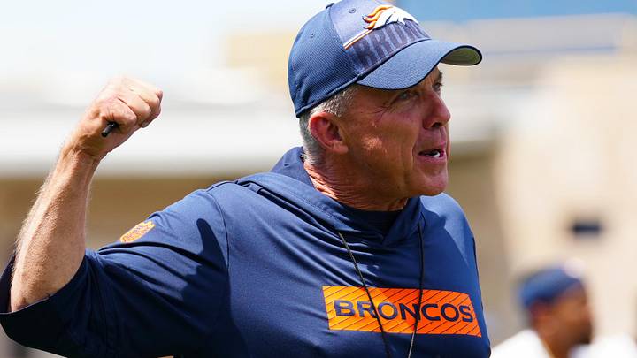 Denver Broncos head coach Sean Payton