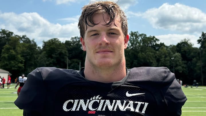 Jake Golday is a redshirt junior transfer to the Cincinnati Bearcats from Central Arkansas. Jake Golday is a redshirt junior transfer to the Cincinnati Bearcats from Central Arkansas.