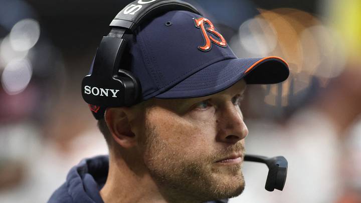 Chicago Bears head coach Ben Johnson