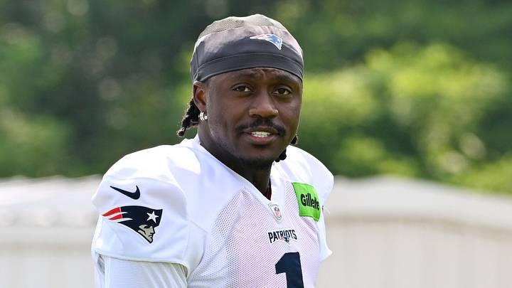 New England Patriots wide receiver A.J. Brown