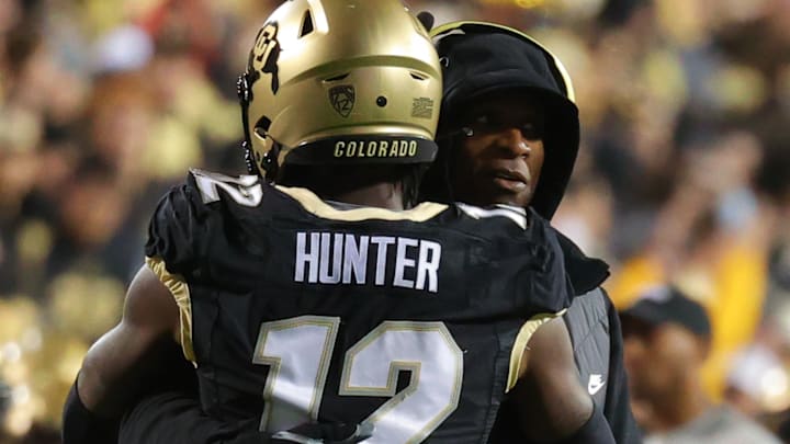 Deion Sanders metaphorically explained what role he plays in Travis Hunter's life