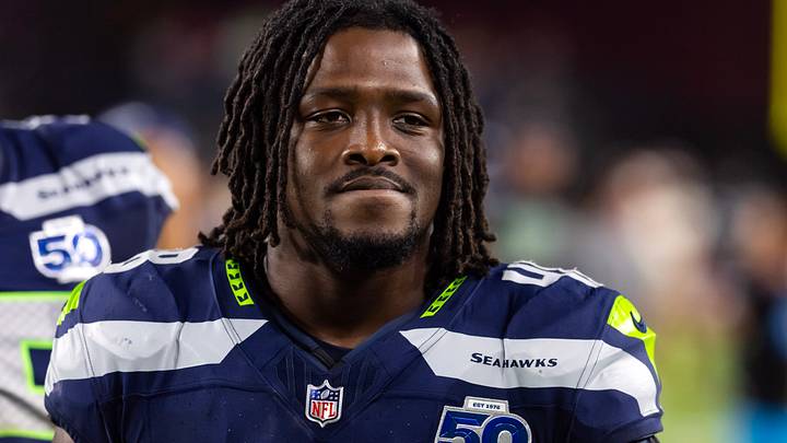 Seattle Seahawks linebacker Tyrice Knight against the Arizona Cardinals at State Farm Stadium.