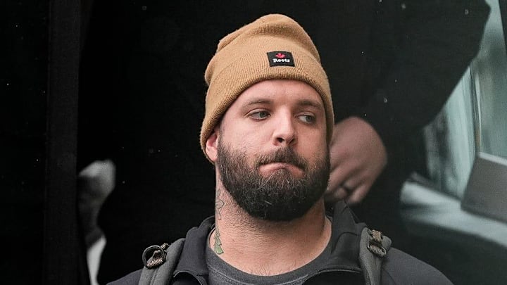 Detroit Lions offensive tackle Taylor Decker (68).