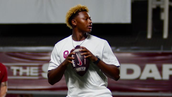 Oklahoma quarterback prospect Peyton Houston