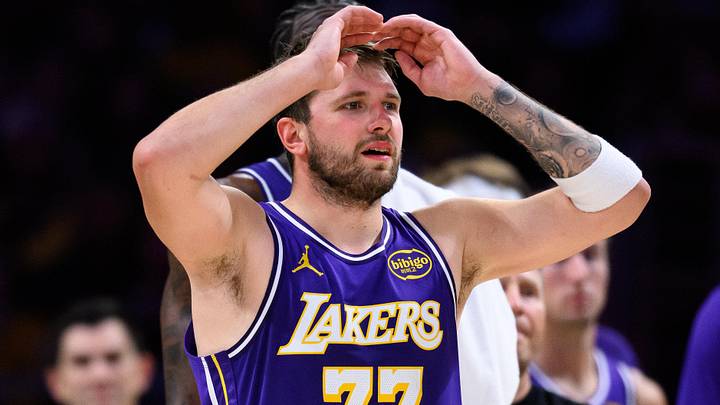 Los Angeles Lakers guard Luka Doncic 