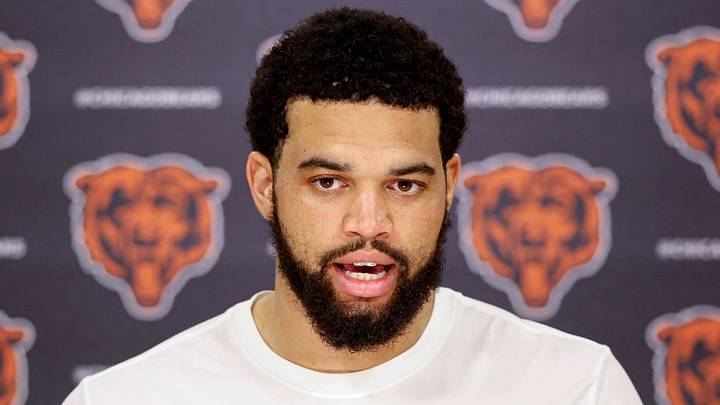 Chicago Bears quarterback Caleb Williams