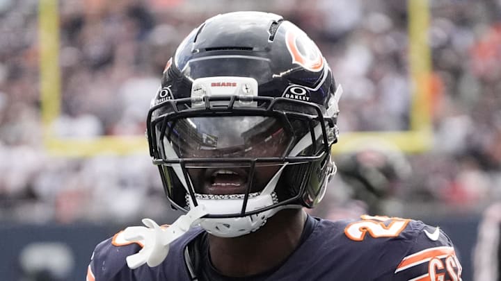 Chicago Bears cornerback Tyrique Stevenson Chicago Bears cornerback Tyrique Stevenson