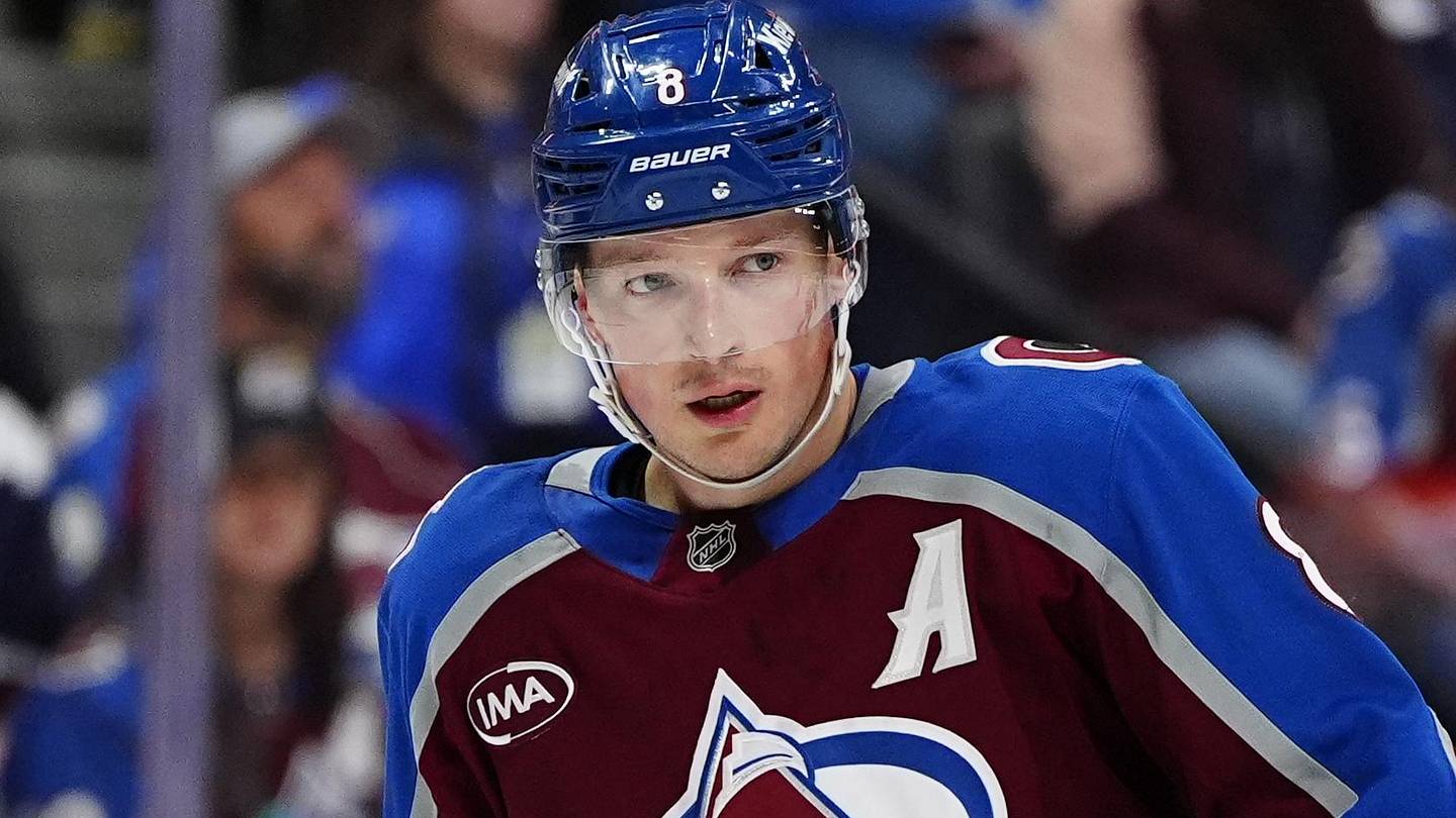 Cale Makar injury update no bueno for Avalanche ahead of Game 2 vs Golden Knights
