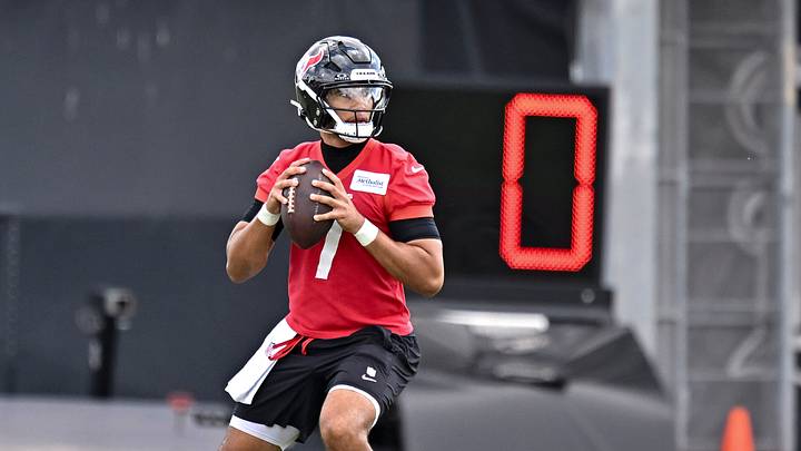 Jun 10, 2026; Houston, Texas, USA; Houston Texans quarterback C.J. Stroud (7) participates during the team’s minicamp at Houston Methodist Training Center. Mandatory Credit: Maria Lysaker-Imagn Images Jun 10, 2026; Houston, Texas, USA; Houston Texans quarterback C.J. Stroud (7) participates during the team’s minicamp at Houston Methodist Training Center. Mandatory Credit: Maria Lysaker-Imagn Images