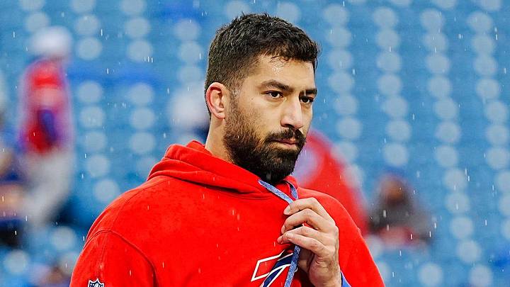 Philadelphia Eagles edge rusher A.J. Epenesa Philadelphia Eagles edge rusher A.J. Epenesa