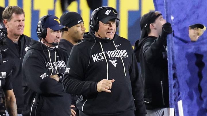 West Virginia University head coach Rich Rodriguez