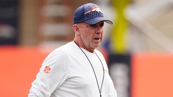 Denver Broncos head coach Sean Payton